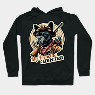 Hunter french bulldog Hoodie